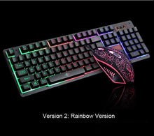Load image into Gallery viewer, New 104 Keys Gaming Keyboard Mouse Combo